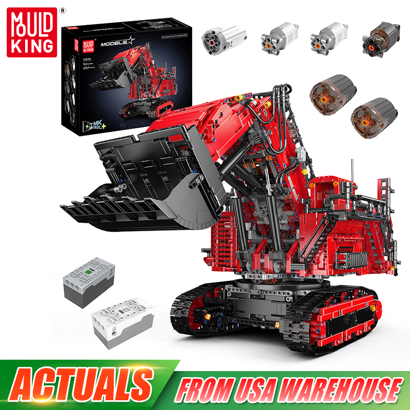 Model Kit Excavator - Kalıp Kral 17070 17071 Teknik Araba