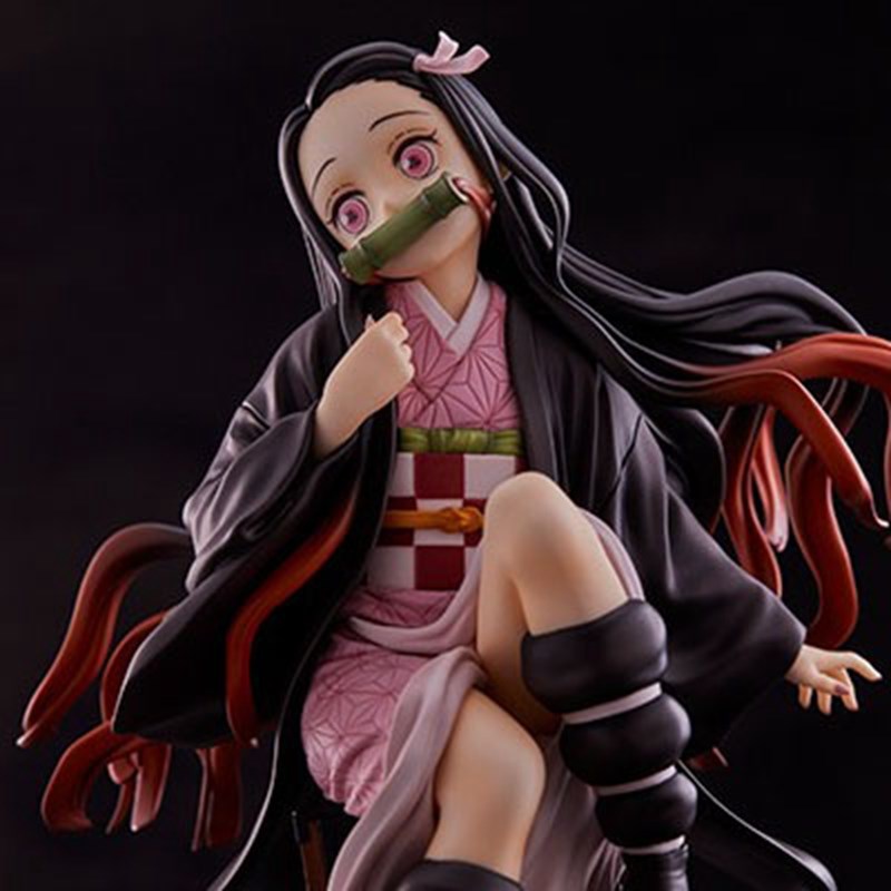 Model Kit Nezha - 15CM Demon Slayer Kamado Nezuko Oturma