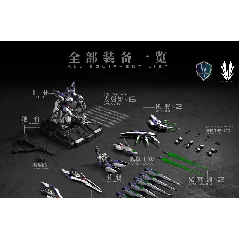 Model Kit Lubu - Stokta Einta Industries Sky Defender Level-Ultimate