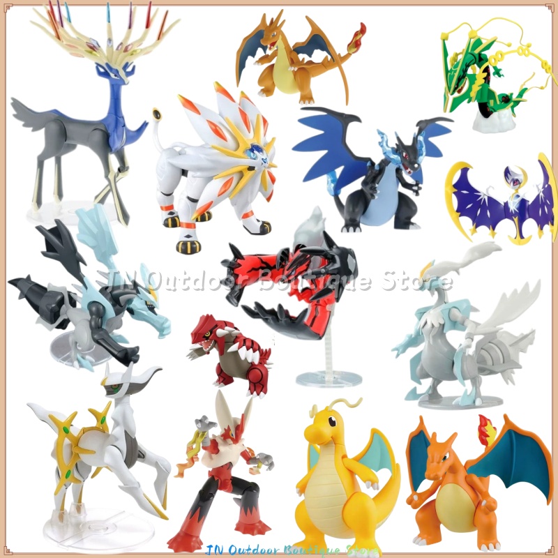 Model Kit Xerneas - Bandai Pokemon Plamo Montaj Model Kiti