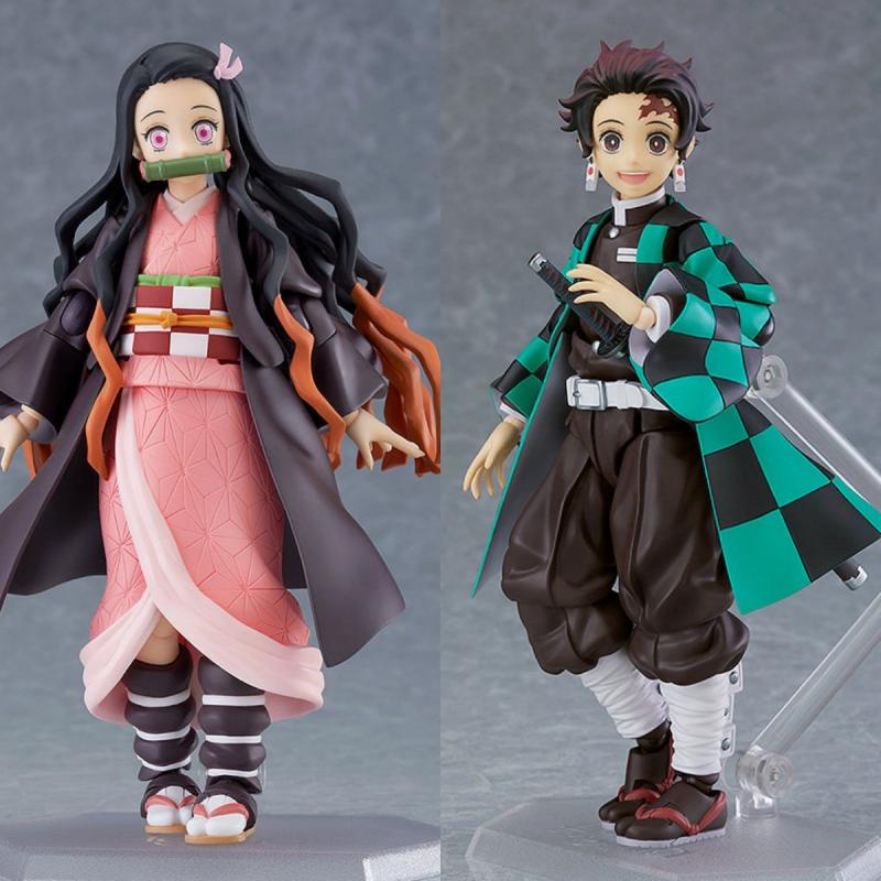 Model Kit Nezuko - Şeytan Slayer Tanjirou Nezuko yüz değiştirilebilir