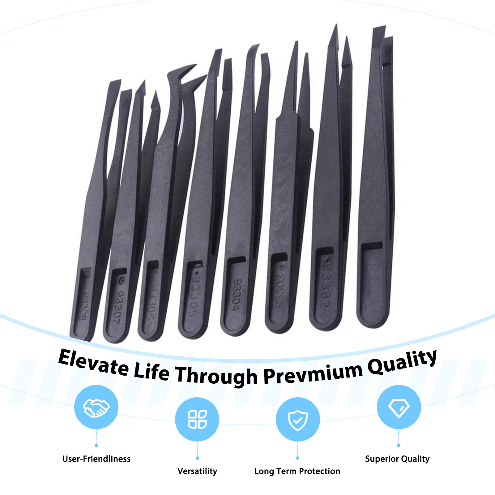 8 Parça Karbon Fiber Cımbız Se - Model Kit Tweezers incelemesi ve fiyatı