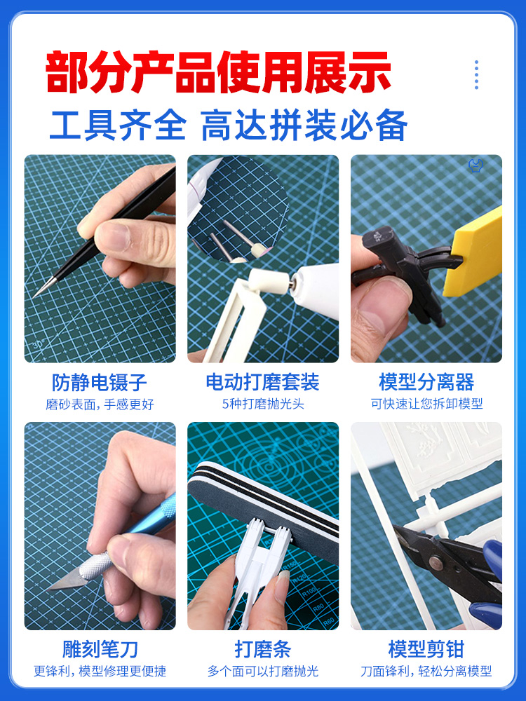 Gundan modeli aracı modelleme  - Model Kit Tweezers incelemesi ve fiyatı