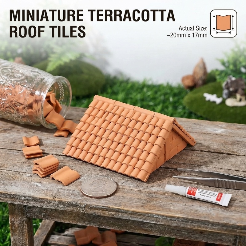Minyatür Çatı Kiremitleri Seti - Model Kit Tweezers incelemesi ve fiyatı