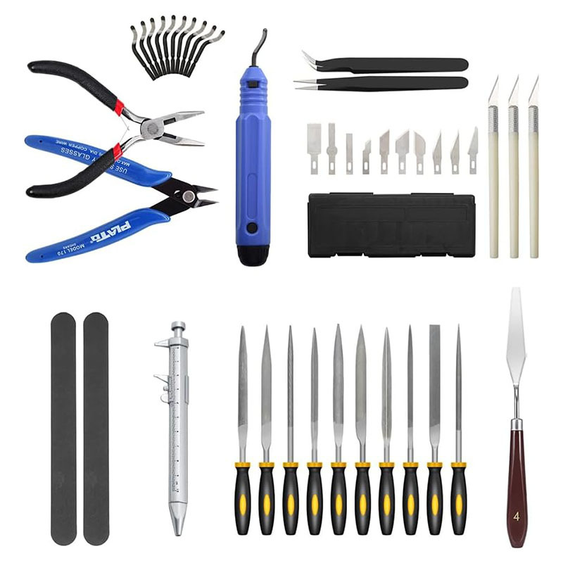 42 adet 3D Yazıcı Araç Seti Ço - Model Kit Tweezers incelemesi ve fiyatı