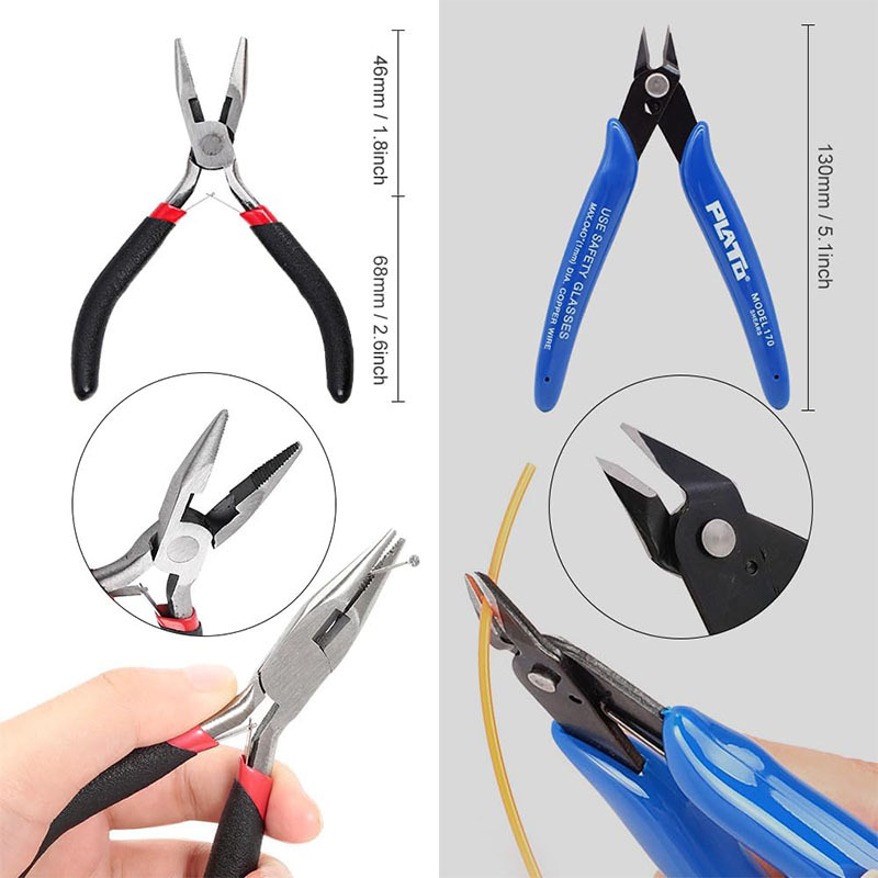 42 adet 3D Yazıcı Araç Seti Ço - Model Kit Tweezers incelemesi ve fiyatı