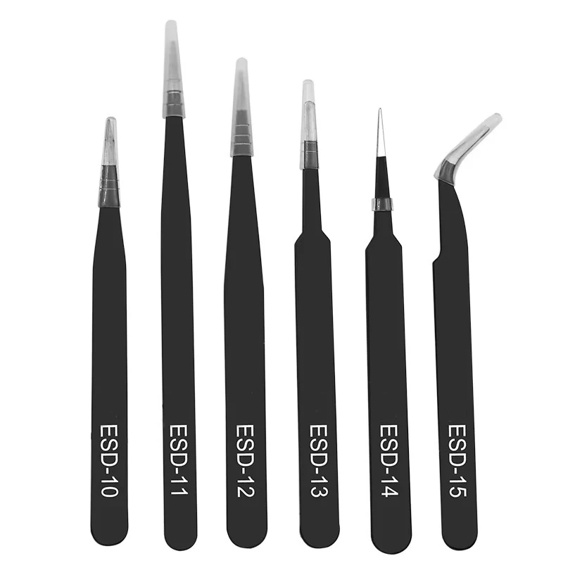 6 adet anti-statik paslanmaz ç - Model Kit Tweezers incelemesi ve fiyatı