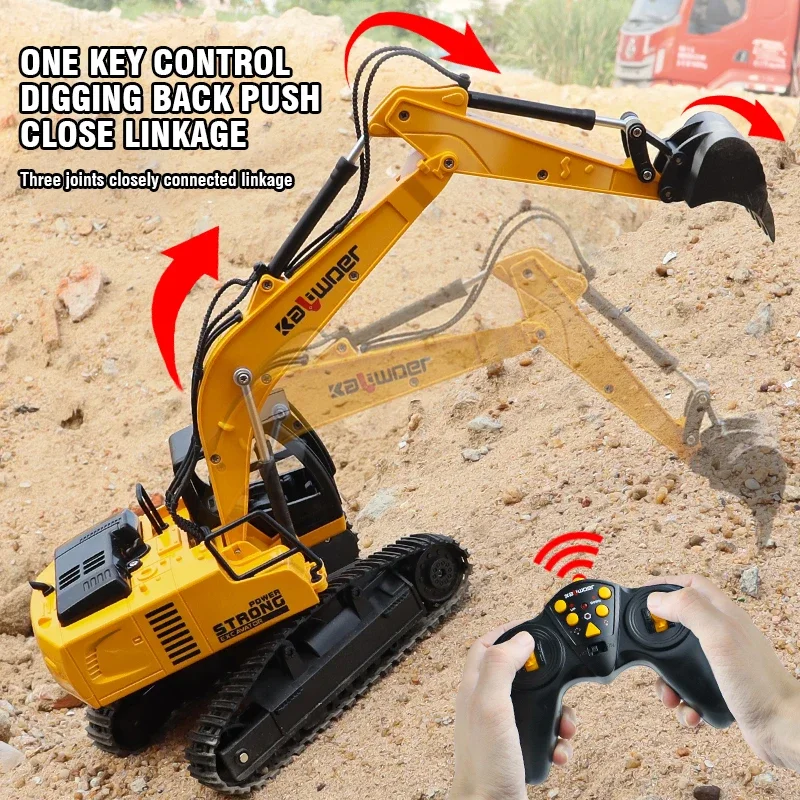 Huina Rc Ekskavatör 1/24 9Ch U - Model Kit Excavator incelemesi ve fiyatı