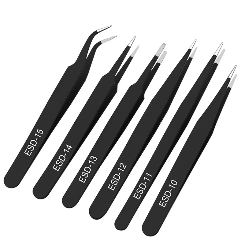 6 adet anti-statik paslanmaz ç - Model Kit Tweezers incelemesi ve fiyatı