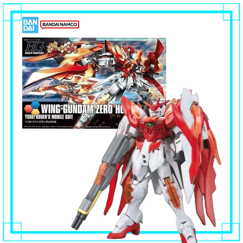 Stokta Bandai Gundam HG 1/144  - Model Kit Wing Zero incelemesi ve fiyatı