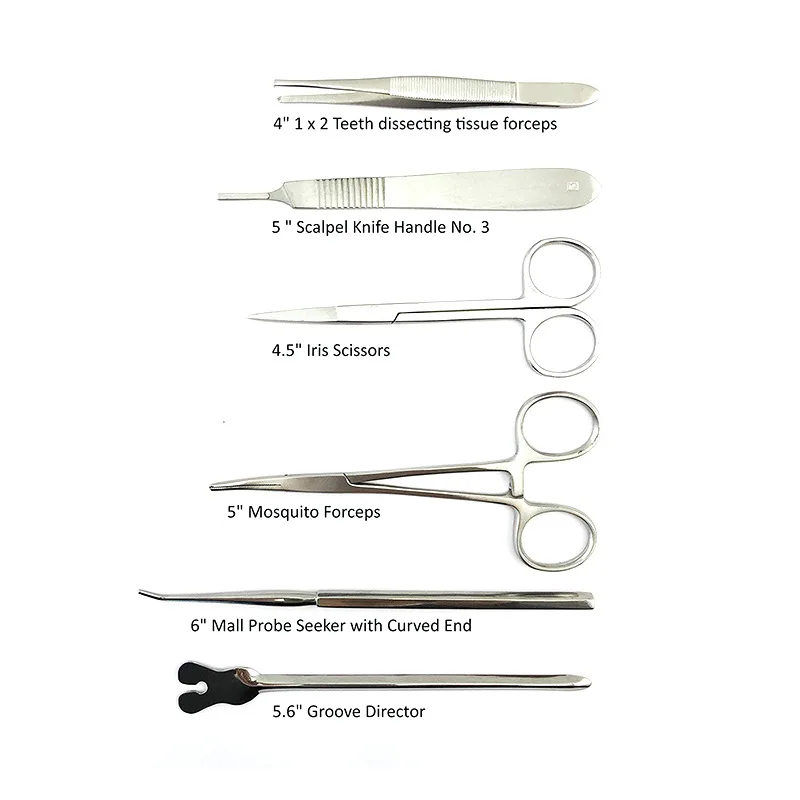 Tıbbi Silikon Dikiş Seti Öğren - Model Kit Tweezers incelemesi ve fiyatı